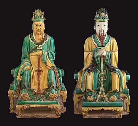 Ming Pottery Figures