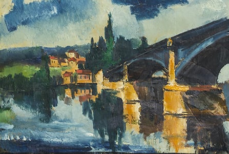 Montecito Art Appraisers - appraisal of Le Pont by Maurice de Vlaminck